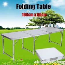 Ktaxon Folding Table 6' Portable Plastic Indoor Outdoor Picnic Party Camp Tables